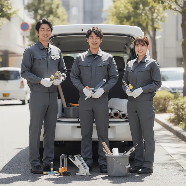 바닥 시공 팀 위치: 안산시